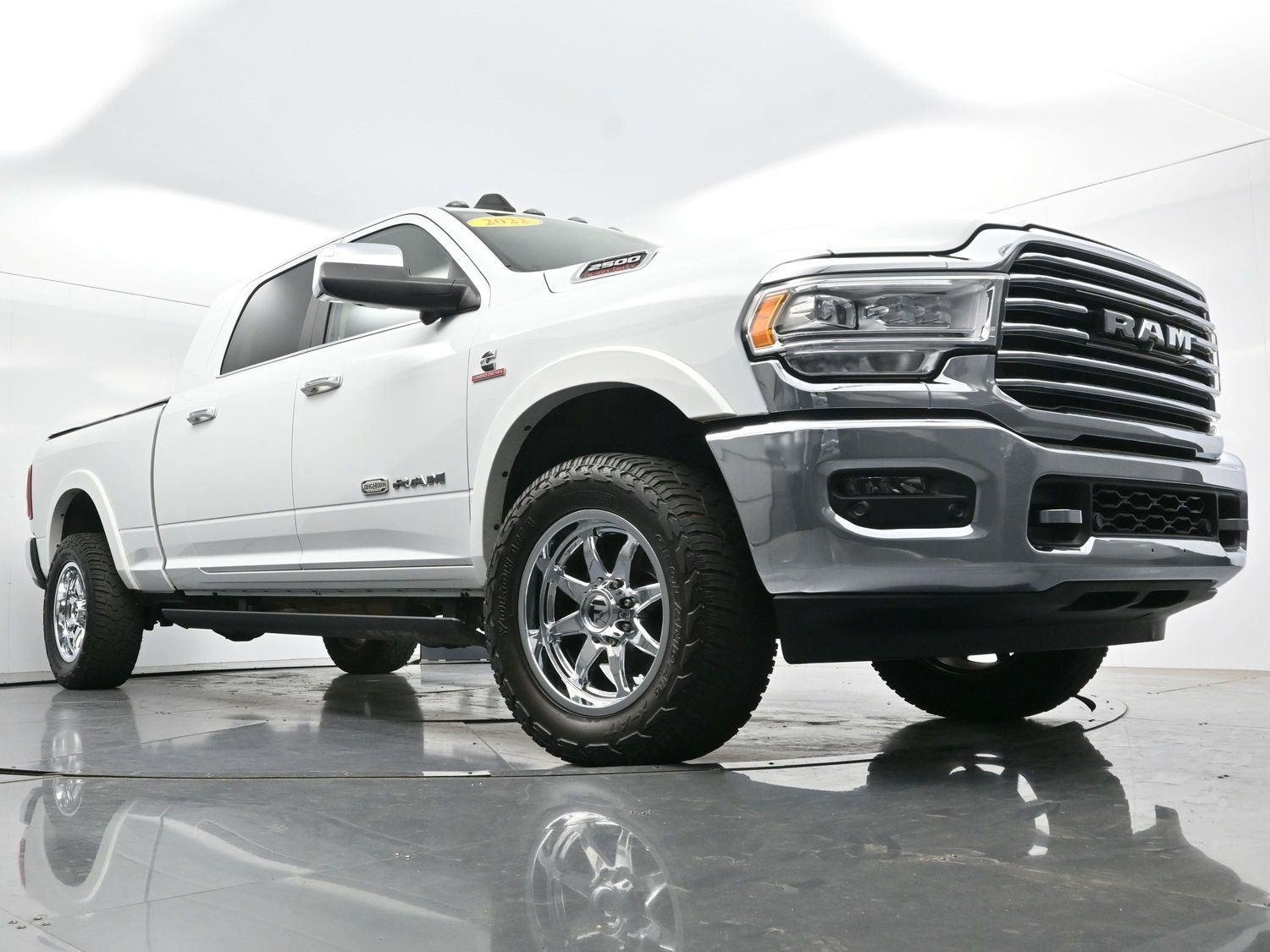 Used 2022 Bright White Clearcoat Ram Longhorn image 47