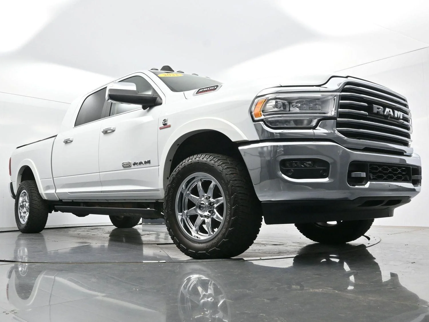 Used 2022 Bright White Clearcoat Ram Longhorn image 47