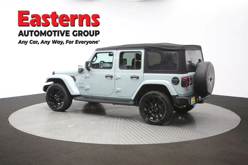 Used 2023 Gray Jeep Sahara 4xe image 62