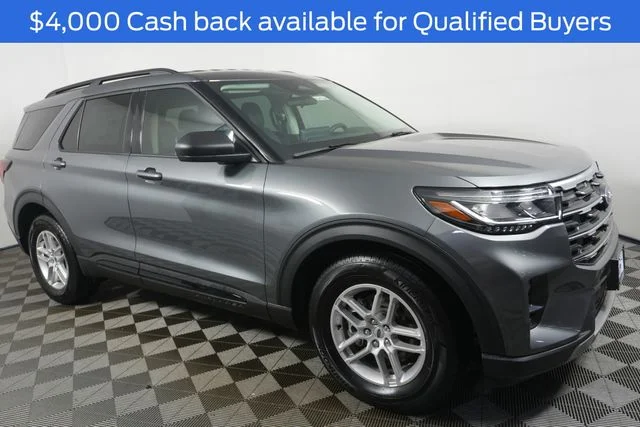 New 2026 Carbonized Gray Metallic Ford Active image 2