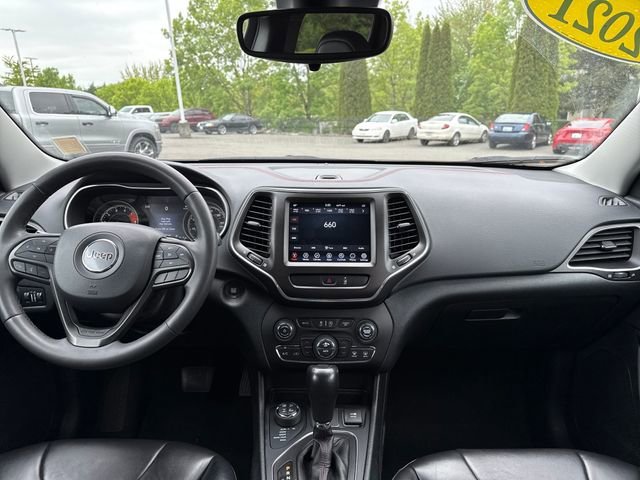 Used 2022 Bright White Clearcoat Jeep Trailhawk image 9