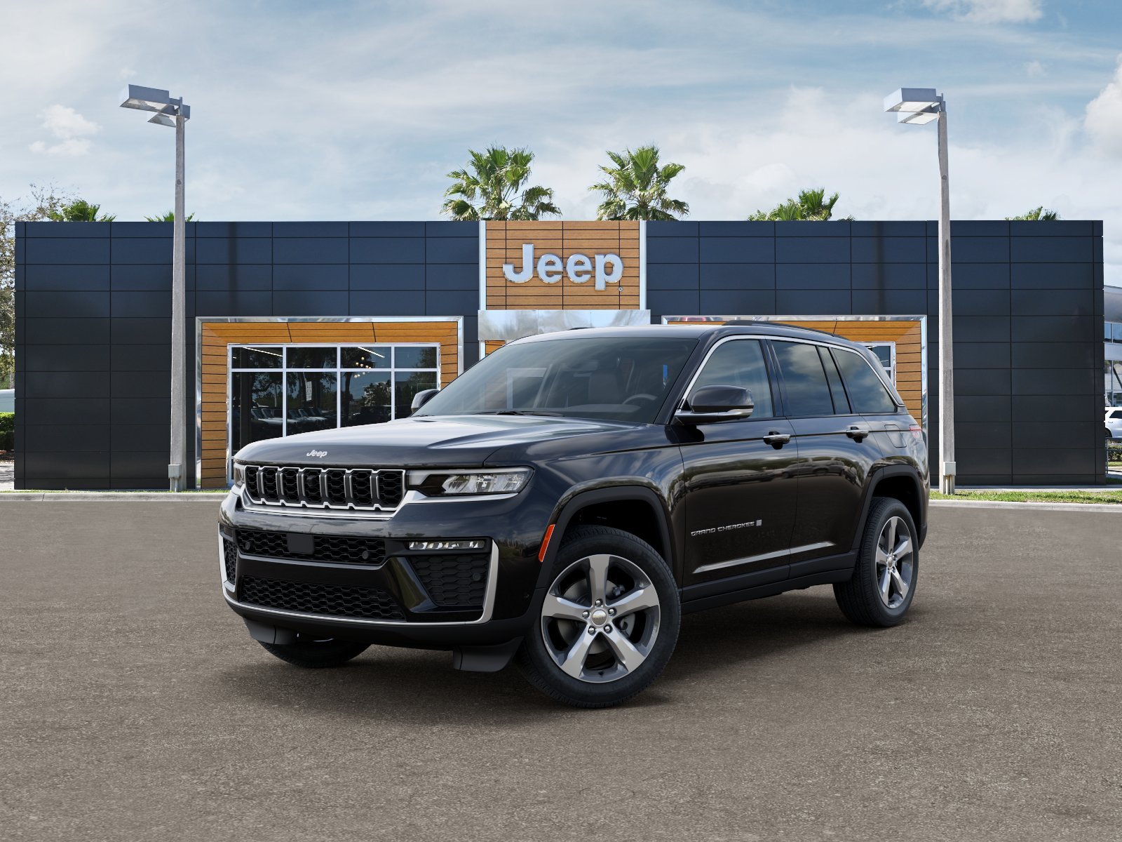 New 2026 Diamond Black Crystal Pearlcoat Jeep Limited image 27