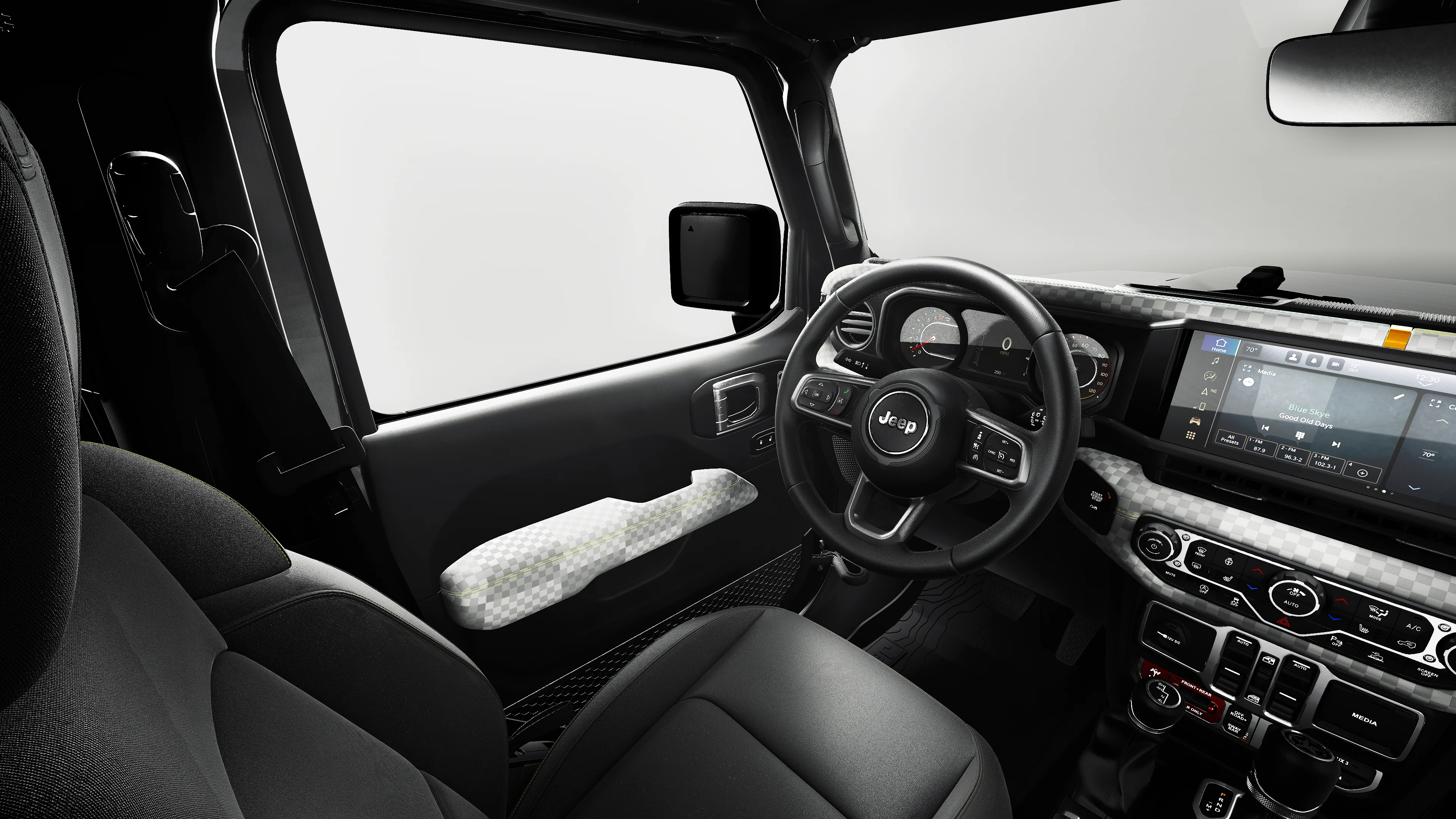 New 2027 Black Clear-Coat Paint Jeep Rubicon image 8