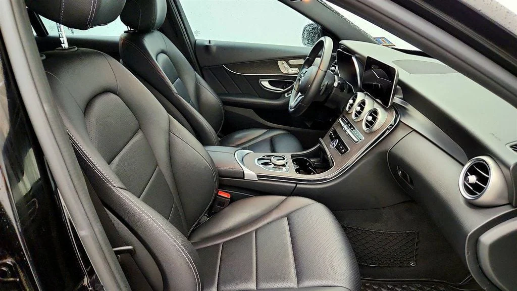 Used 2020 Black Mercedes-Benz C 300 4MATIC Sedan w/ AMG® Line & Premium Pkgs & Panorama Sunroof image 23