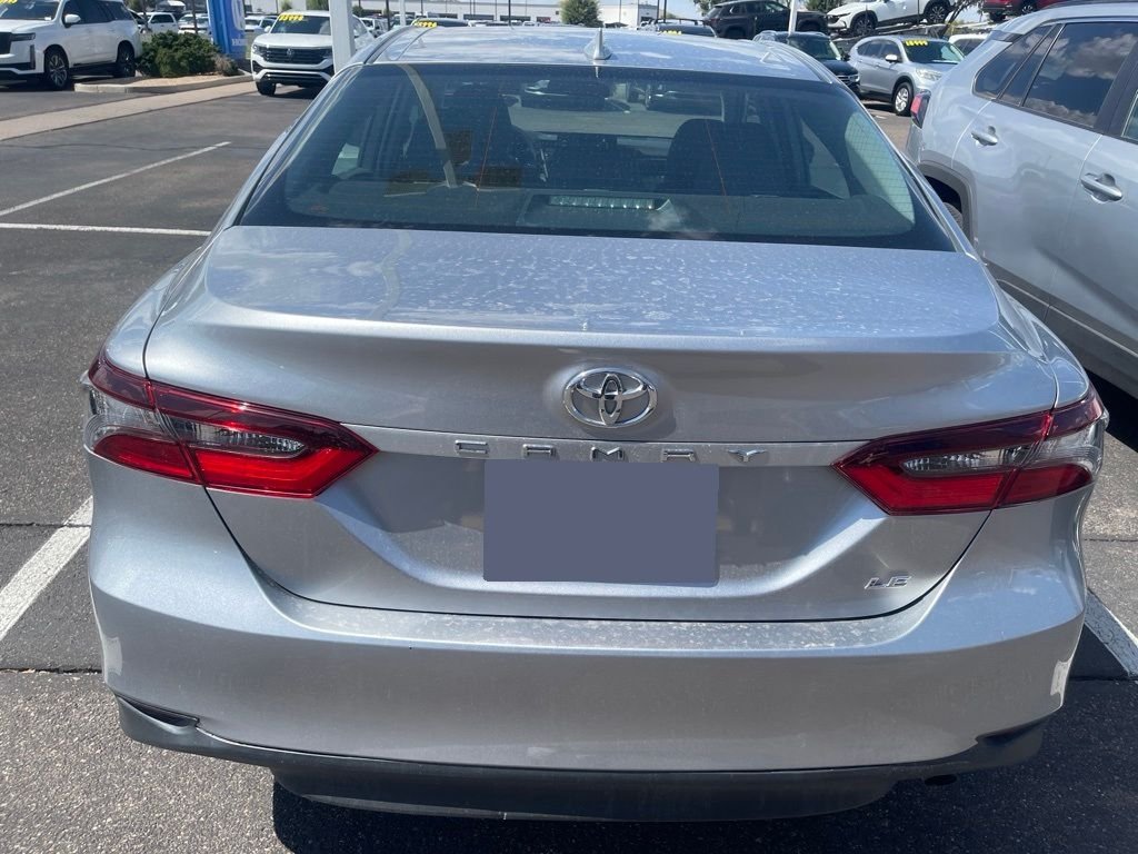 Used 2023 Celestial Silver Metallic Toyota LE image 5