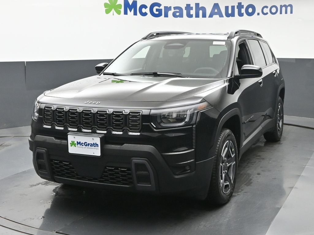 New 2026 Diamond Black Crystal Pearlcoat Jeep Laredo image 16
