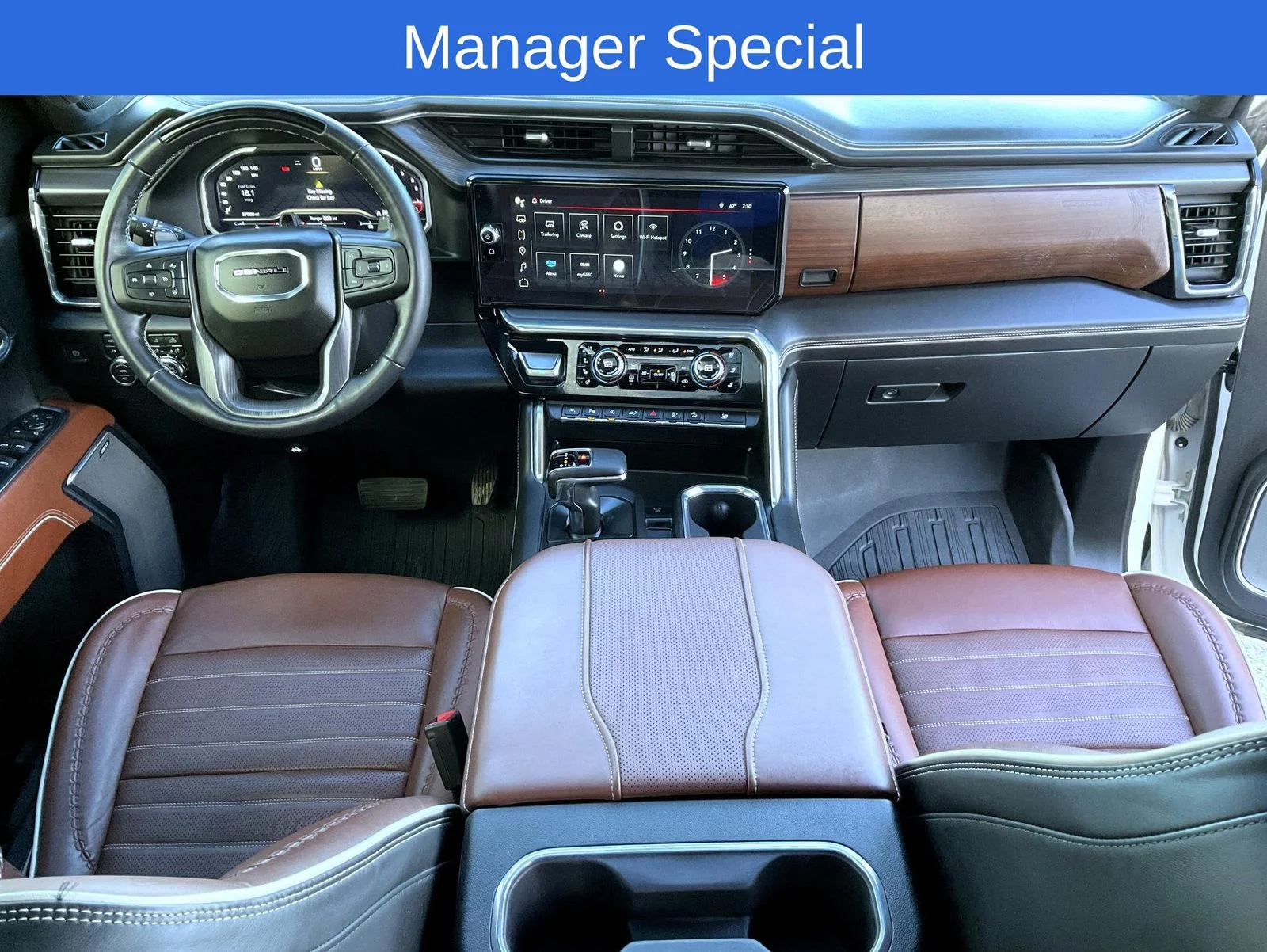 Used 2024 White GMC Denali Ultimate image 13