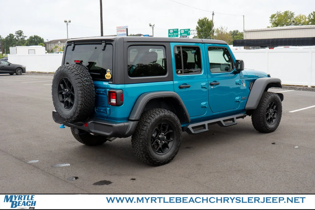 Used 2024 Bikini Pearl Coat Jeep Willys 4xe image 6