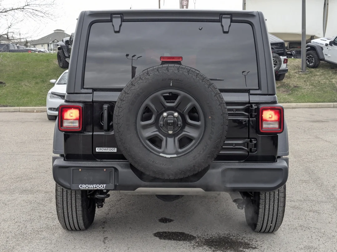 Certified Used 2025 Black Jeep Sport - - 4x4 - Pkg 23B - Black Paint - 3.6L Pentastar V6 - 12.3 Touchscreen & More! image 7