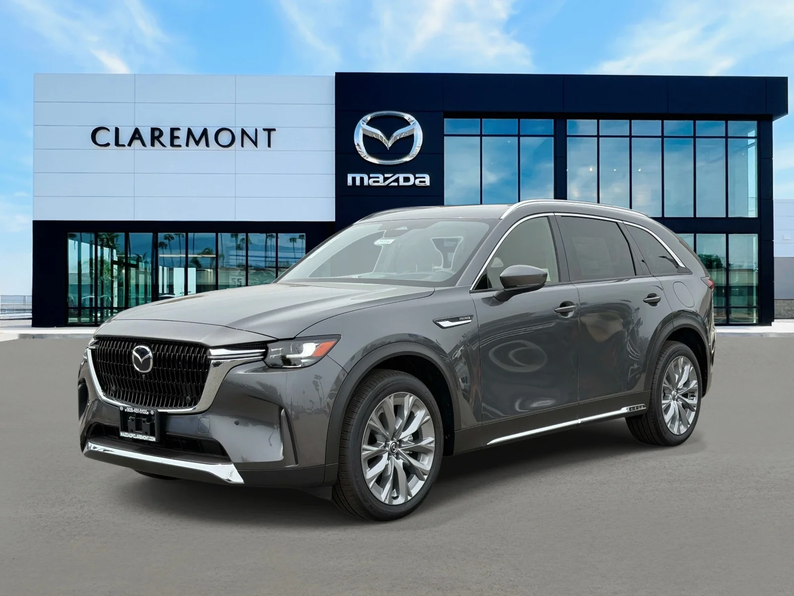 New 2026 Machine Gray Metallic Mazda 3.3 Turbo Premium Plus AWD image 3
