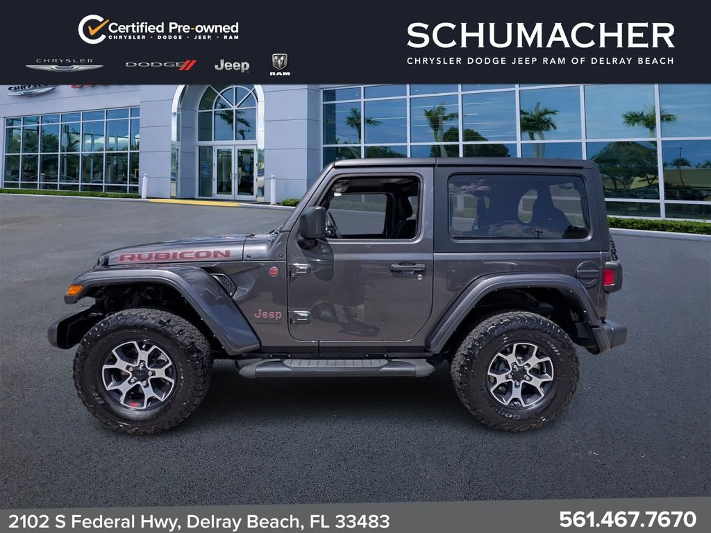 Used 2022 Gray Jeep Rubicon image 4