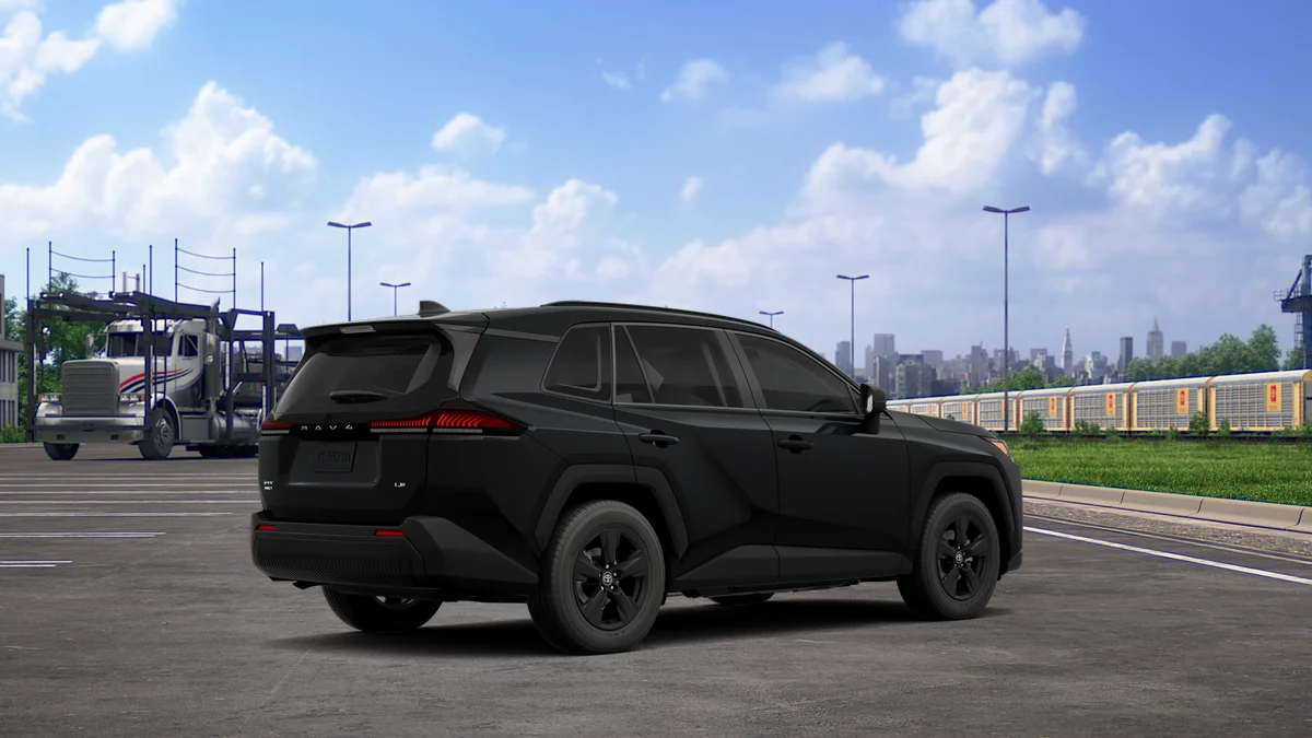 New 2026 Midnight Black Metallic Toyota LE image 10