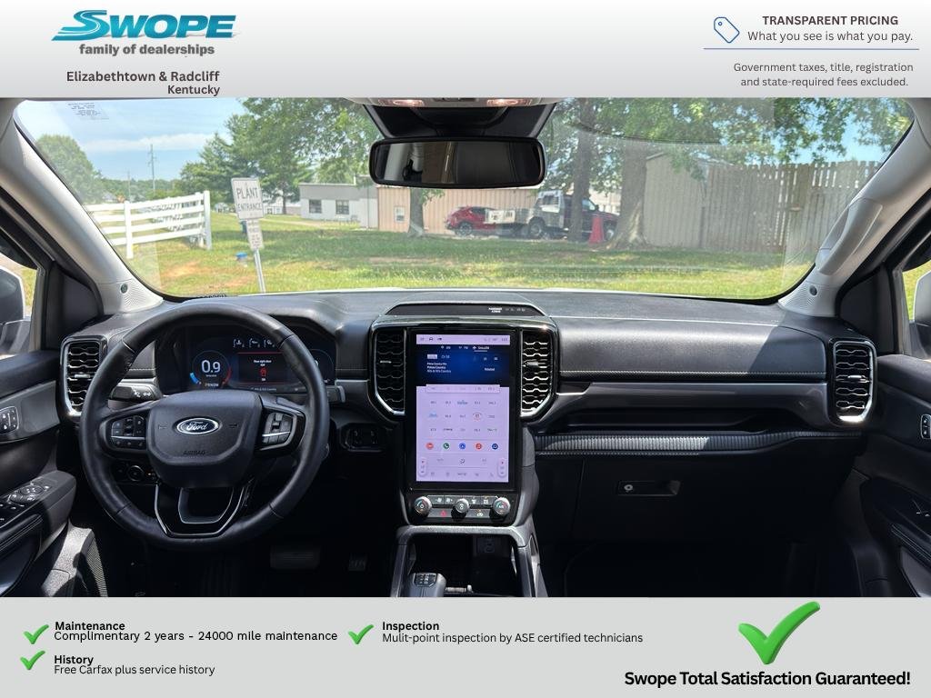Used 2024 OXFORD WHITE Ford LARIAT image 18