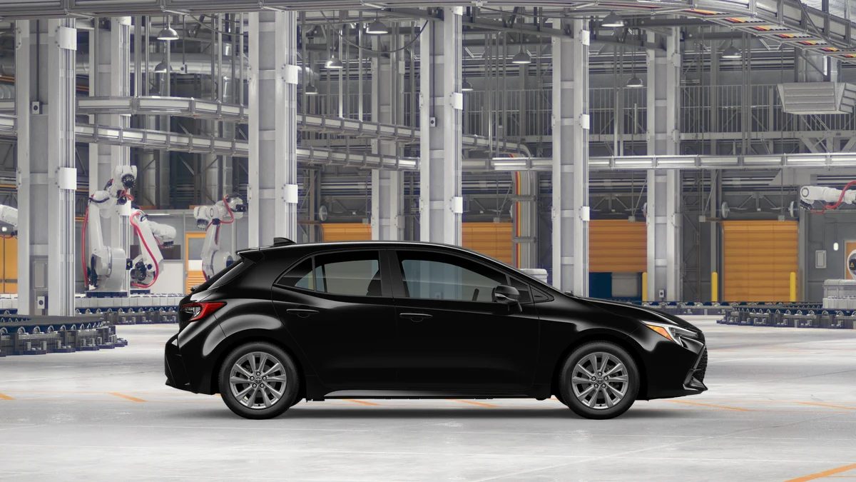 New 2026 Midnight Black Metallic Toyota SE image 12