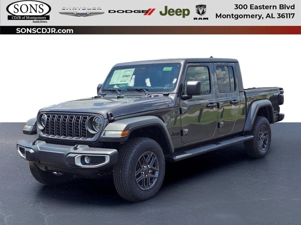 New 2026 Granite Crystal Metallic Clear-Coat Exterior Paint Jeep Sport S image 1