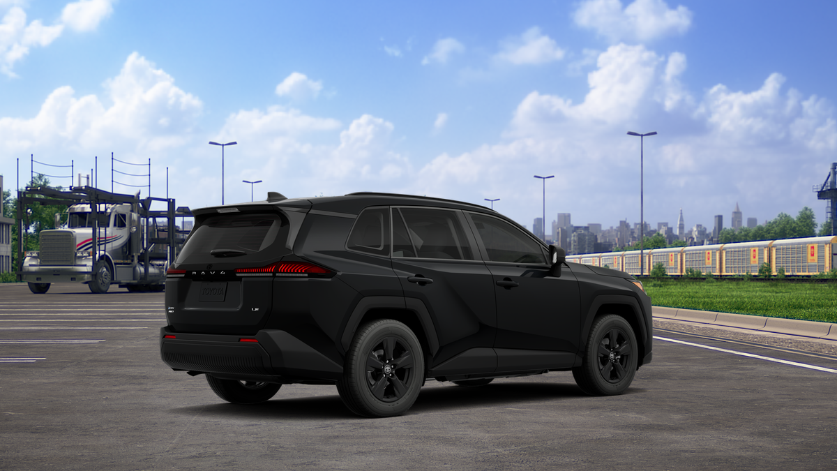 New 2026 Midnight Black Metallic Toyota LE image 10