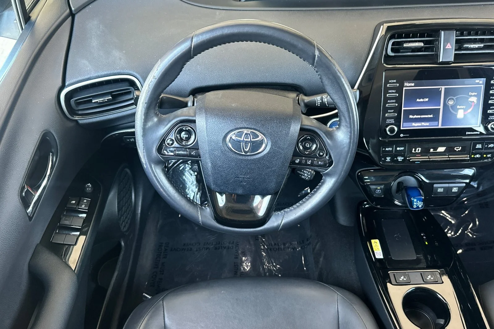Certified Used 2021 MIDNIGHT BLACK Toyota XLE image 13