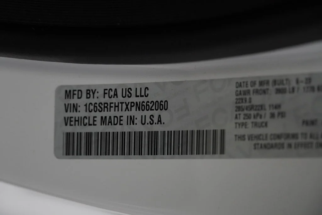 Used 2023 White Ram Limited image 45