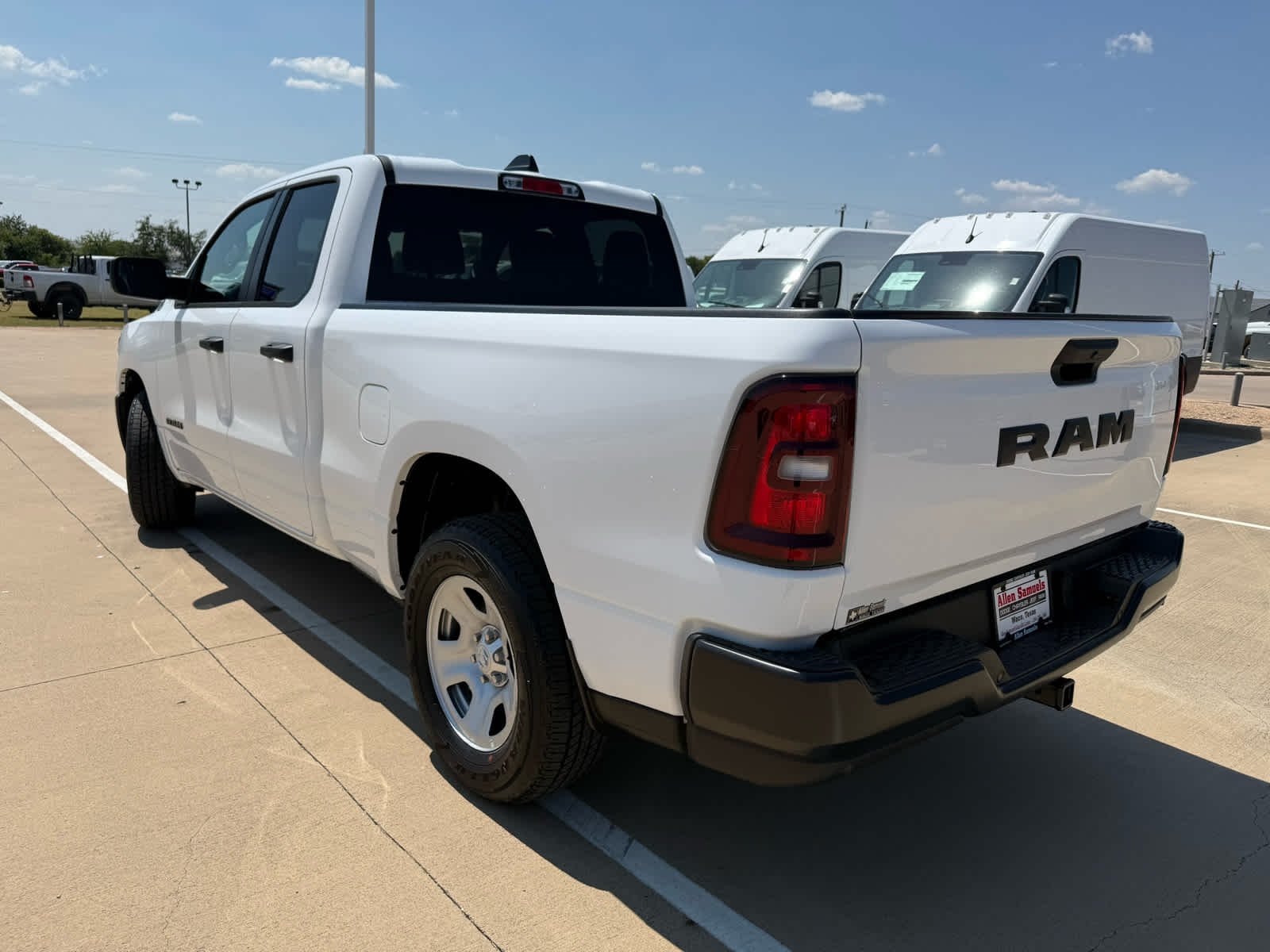 New 2026 Bright White Clearcoat Ram Tradesman image 8