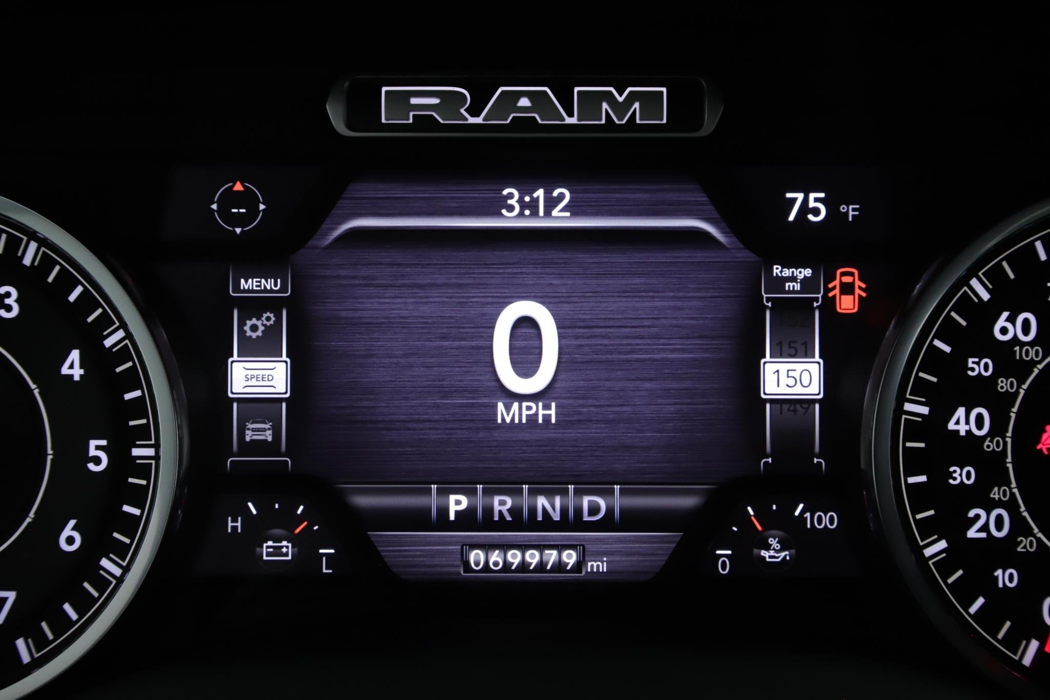 Used 2023 Patriot Blue Pearlcoat Ram Laramie 4x4 Crew Cab 5