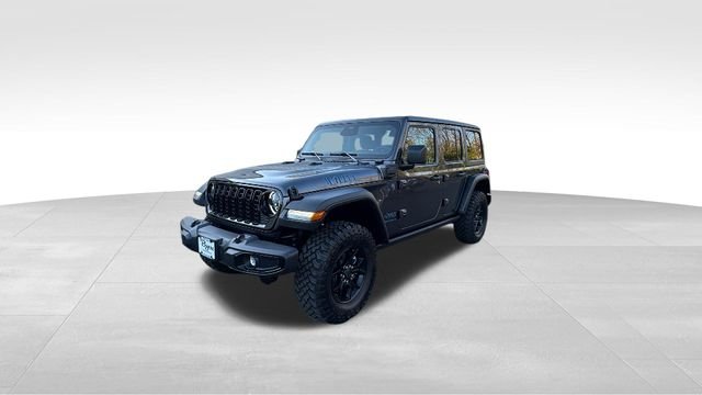 Used 2025 Jeep Wrangler 4xe Willys 4XE with VIN 1C4RJXN69SW583565 for sale in Delaware, OH
