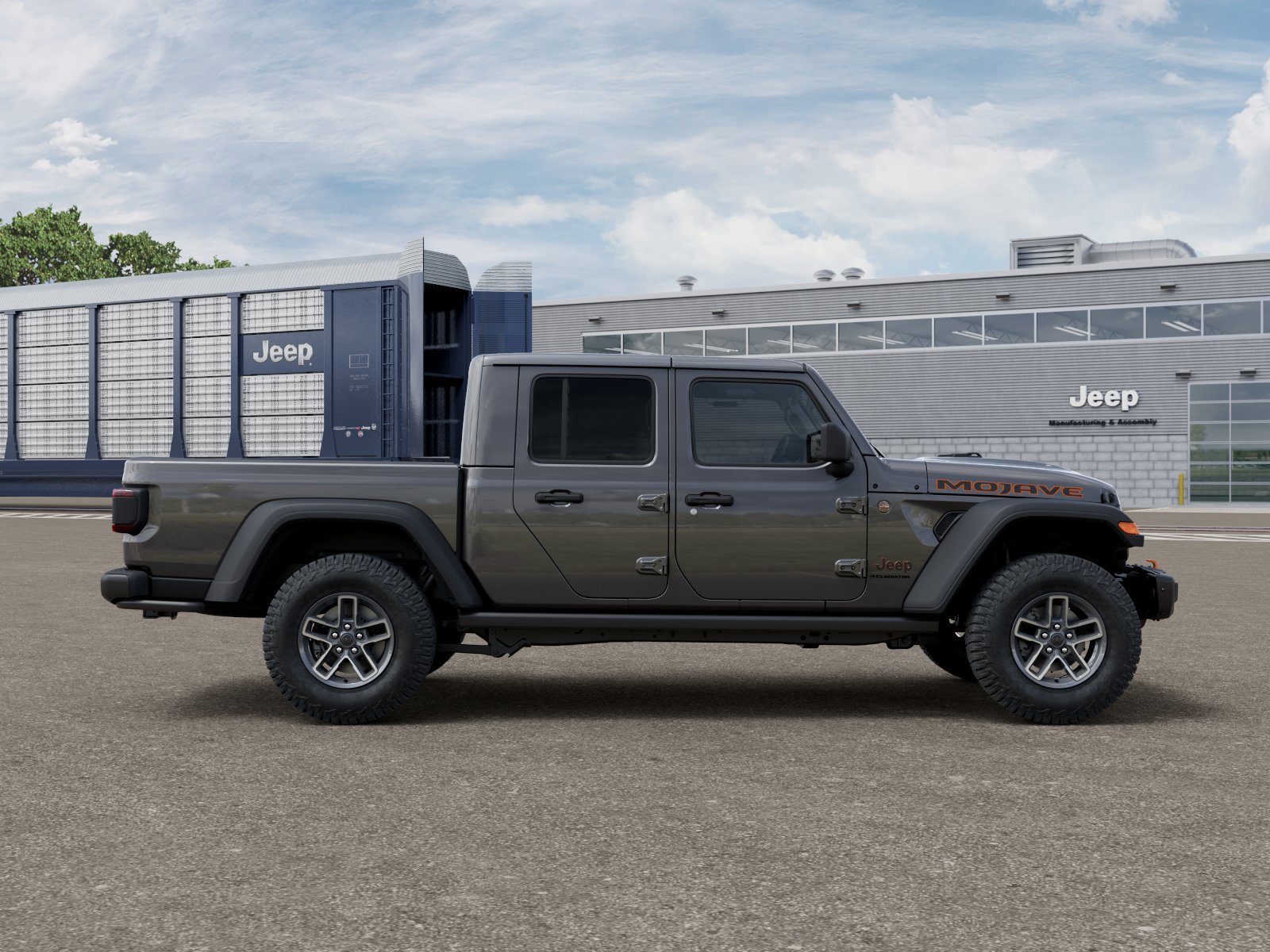 New 2026 Granite Crystal Metallic Clear-Coat Exterior Paint Jeep Mojave image 12