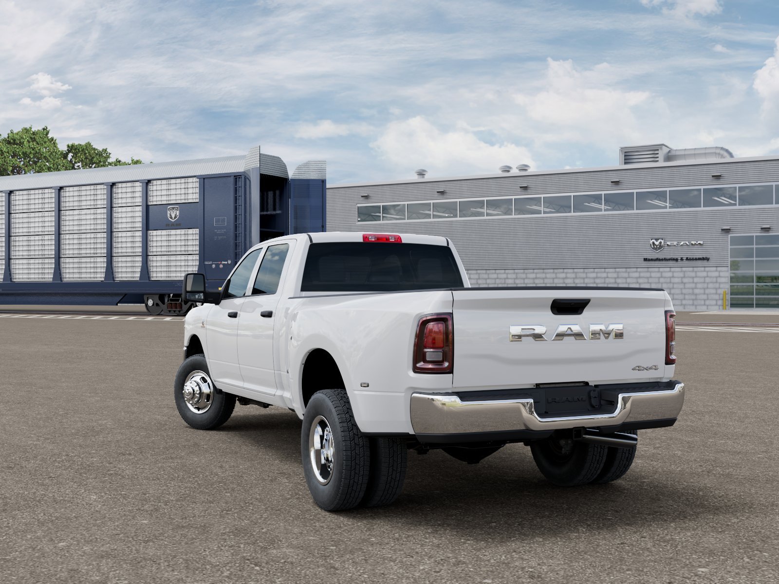 New 2026 Bright White Clear-Coat Exterior Paint RAM Tradesman image 20