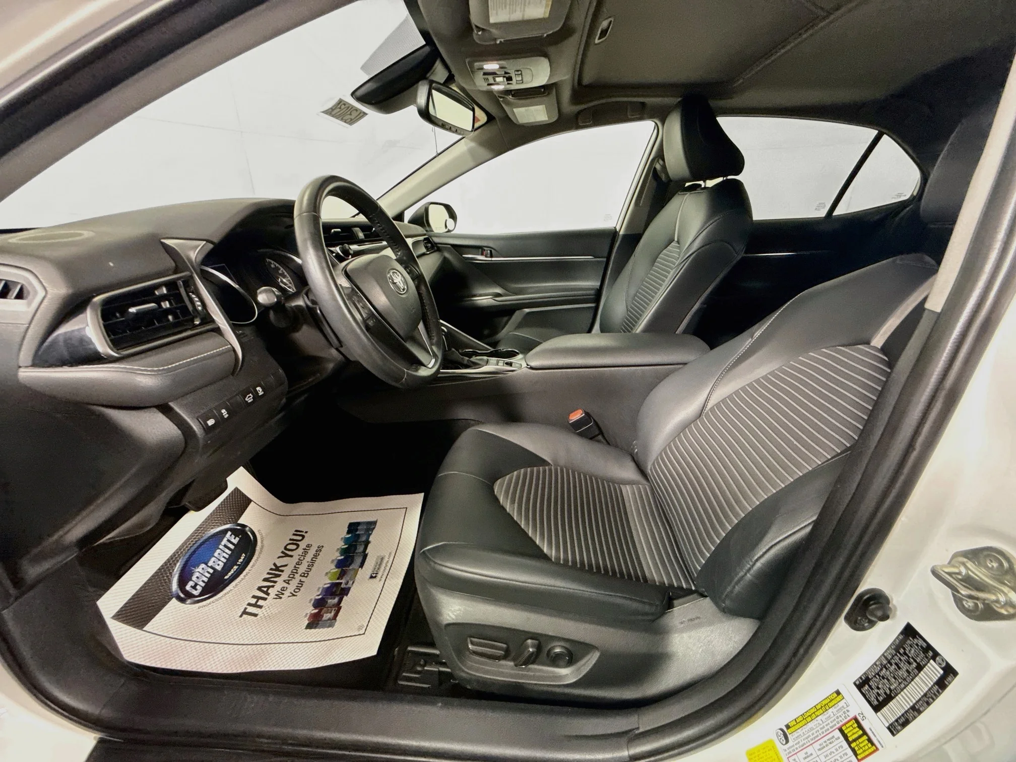 Certified Used 2020 Super White Toyota Hybrid SE image 20