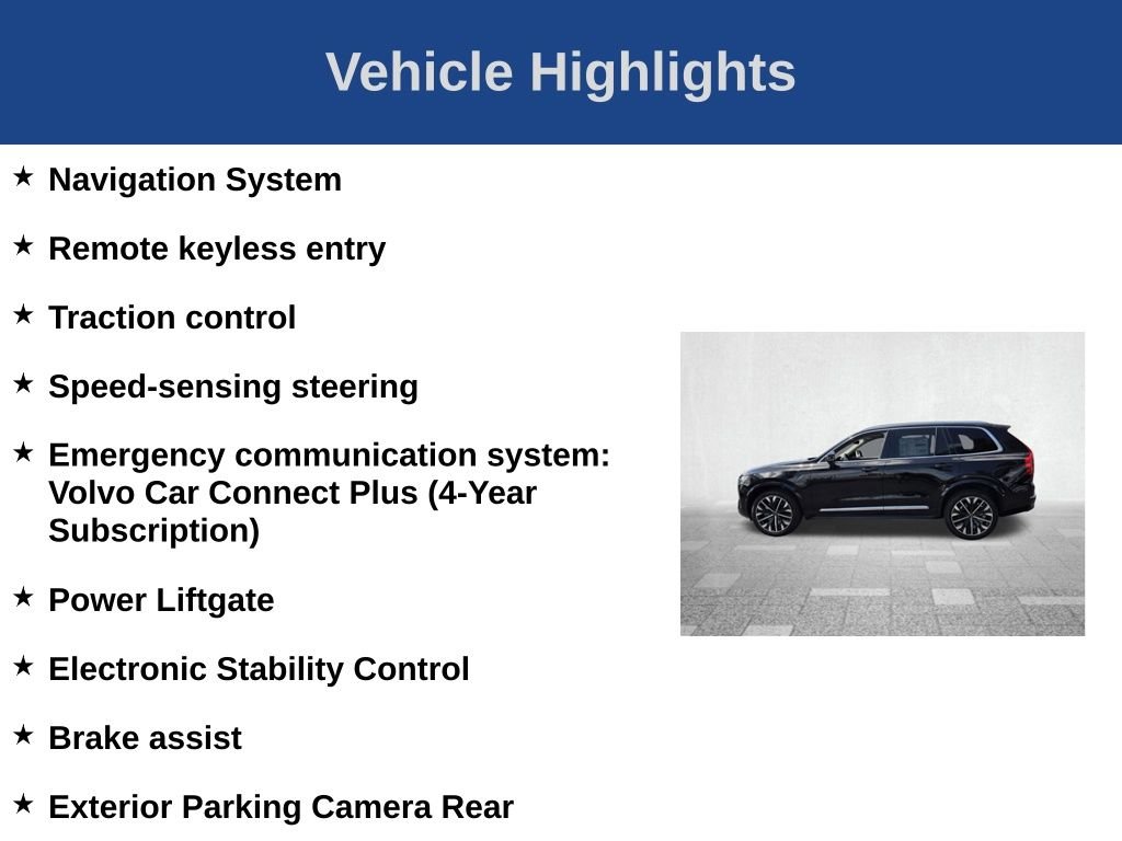 New 2026 Onyx Black Volvo Plus image 2