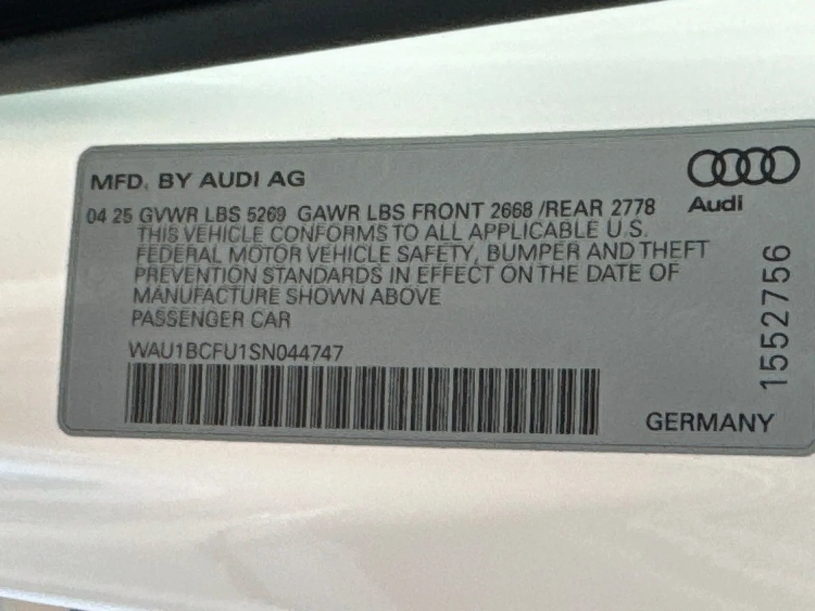 Used 2025 Black Audi Premium image 29