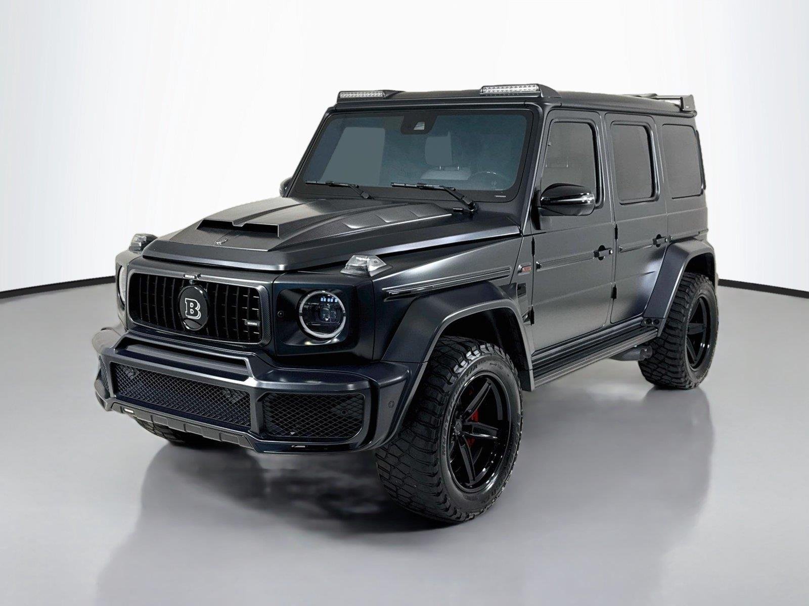 Used 2020 designo Night Black Magno Mercedes-Benz AMG® G 63 | Brabus Widebody | Factory Matte Black image 9