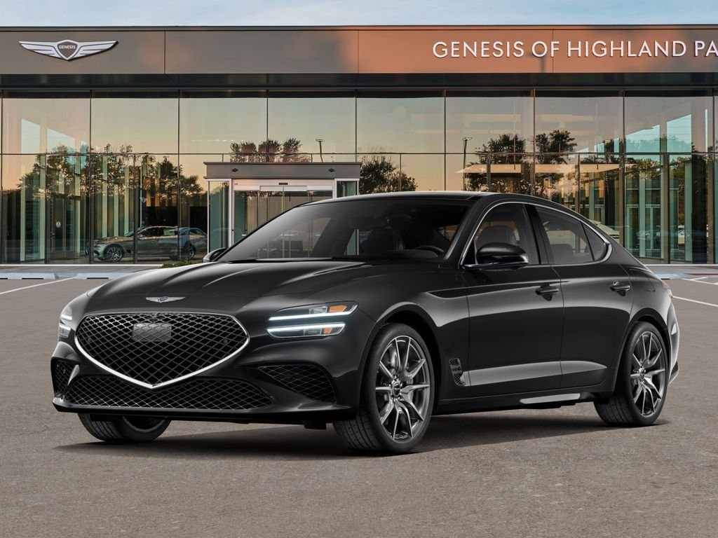 Black 2026 Genesis G70 2.5T Prestige AWD Sedan All-Wheel Drive