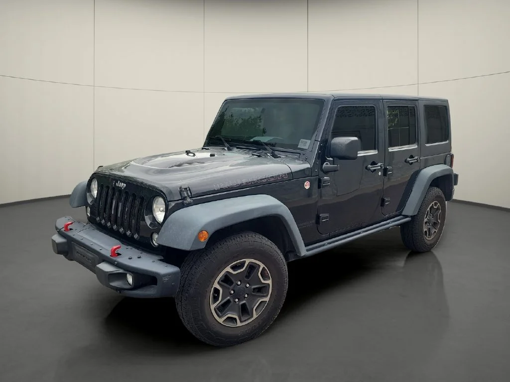 Used 2015 Black Jeep Unlimited Rubicon image 3