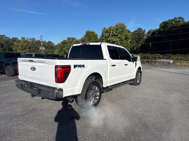 Used 2024 Oxford White Ford Lariat image 4