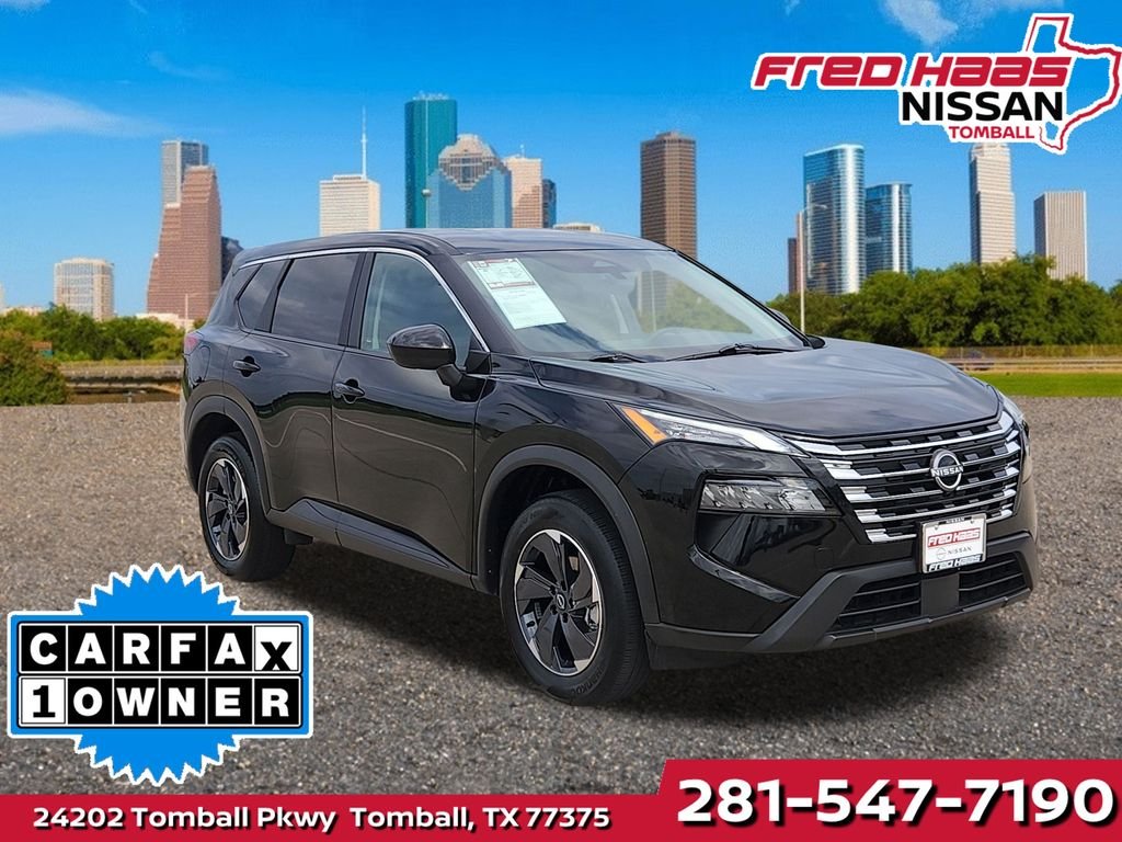 Used 2025 Black Nissan SV image 1