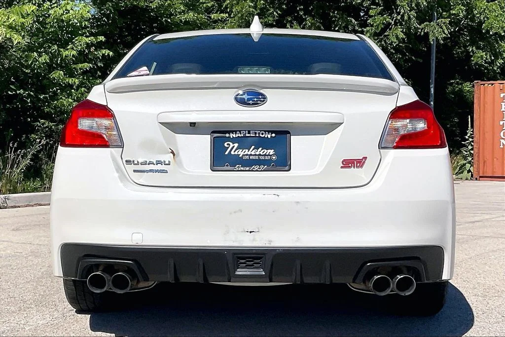 Used 2021 Crystal White Pearl Subaru STi Limited image 4