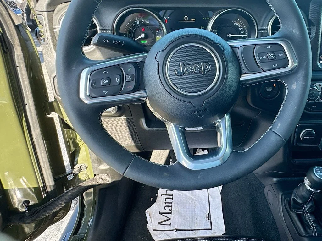 Used 2023 Green Jeep Sahara 4xe image 12
