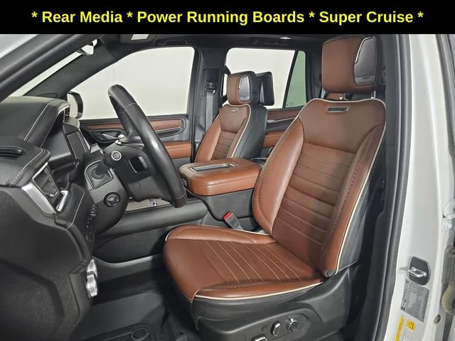Used 2024 White Frost Tricoat GMC Denali Ultimate image 25