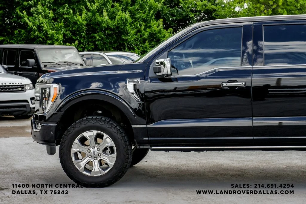 Used 2022 Agate Black Metallic Ford Platinum image 10