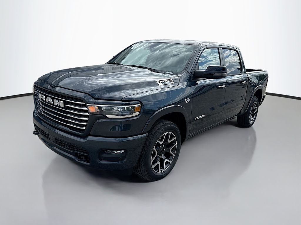 New 2026 Forged Blue Metallic Exterior Paint RAM Laramie image 8