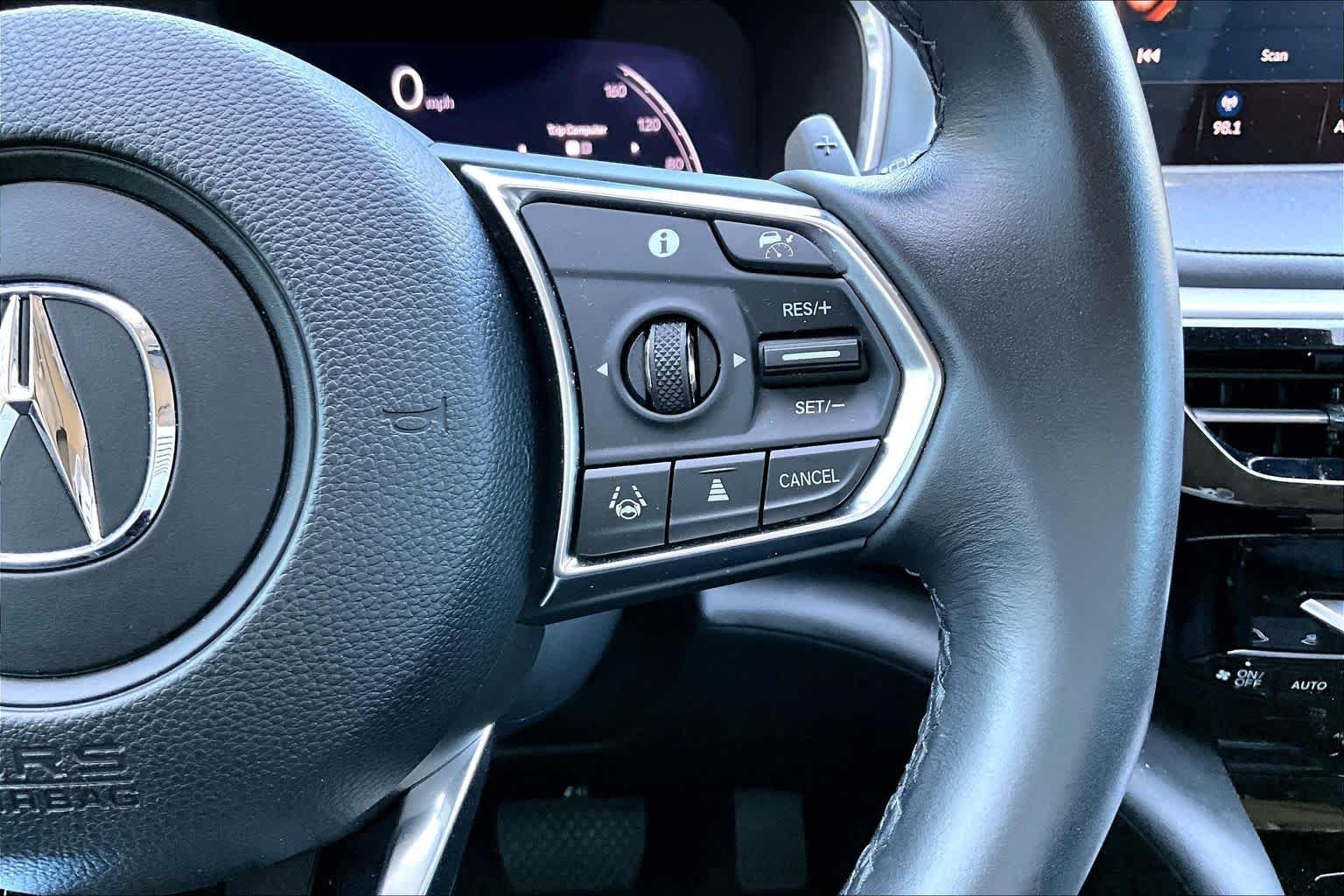 Used 2024 Liquid Carbon Metallic Acura w/Technology Package image 23