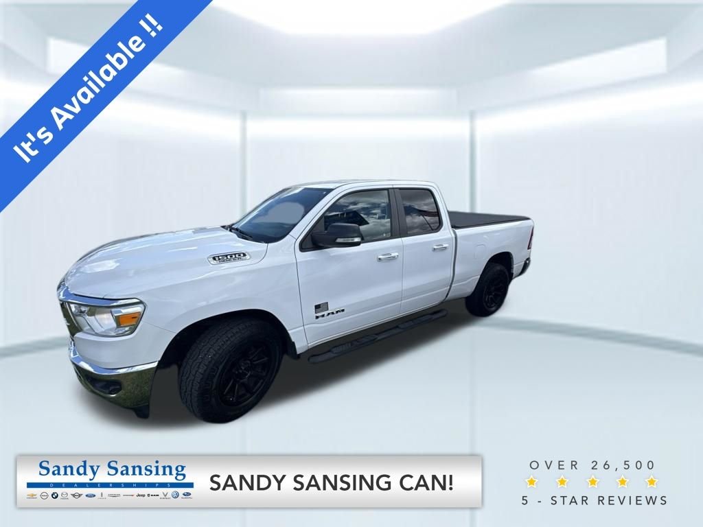 Used 2020 White Ram Big Horn/Lone Star image 1