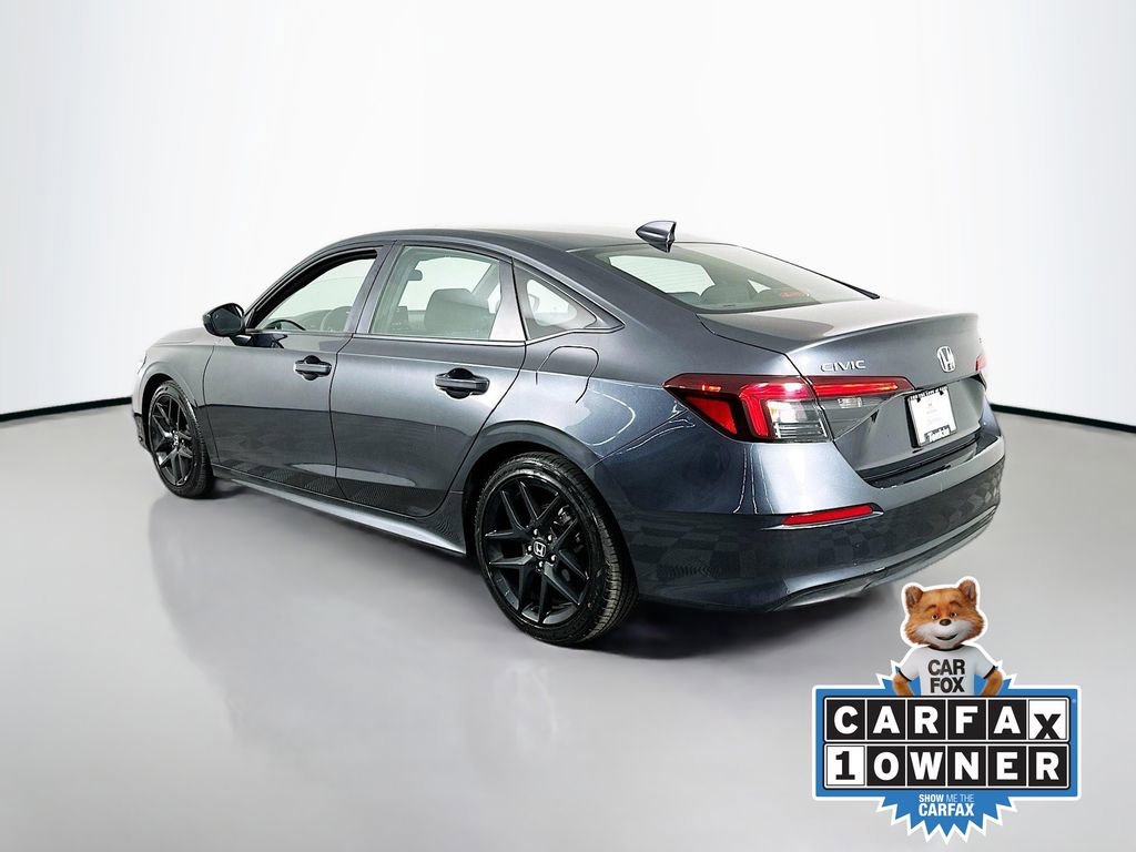 Certified Used 2025 Meteorite Gray Metallic Honda 4D SPORT image 36