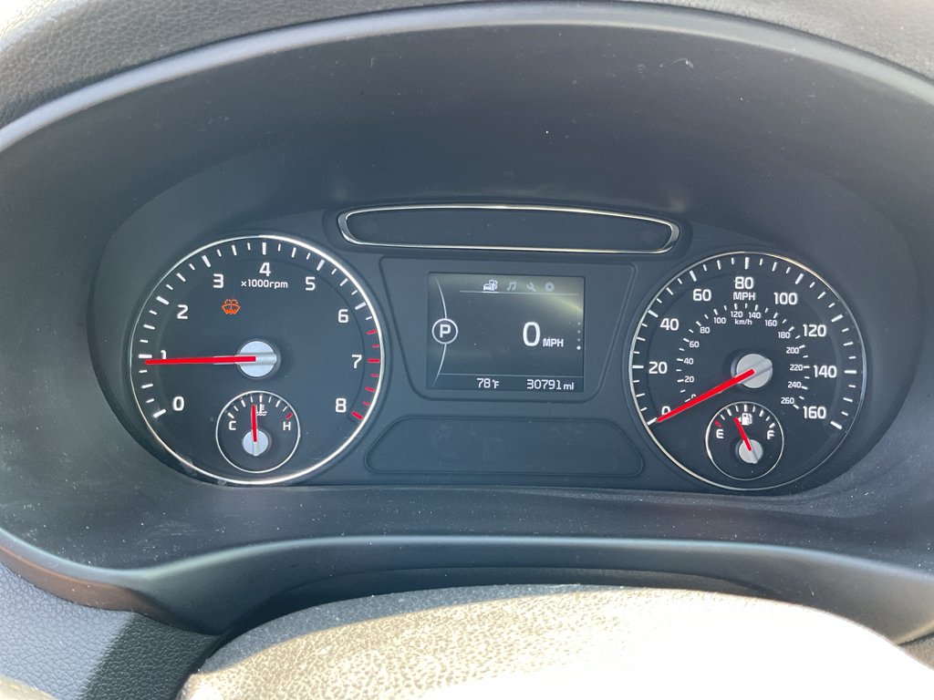 Used 2016 Dark Cherry Kia LX image 17