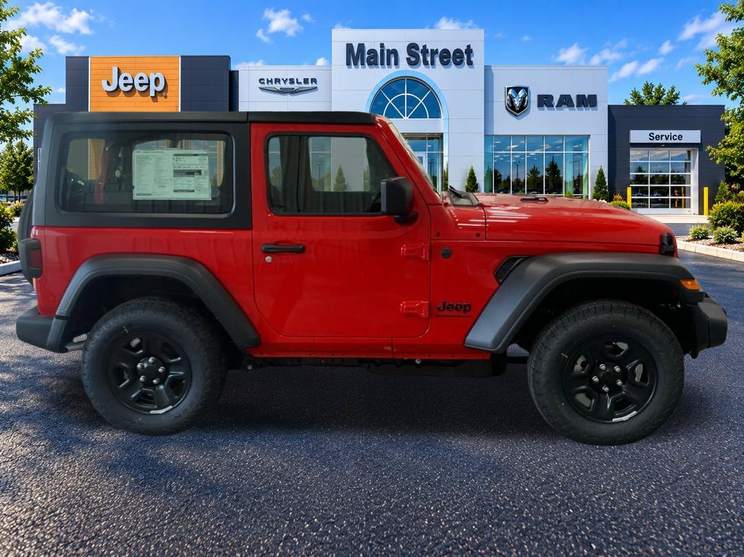 New 2026 Firecracker Red Clear-Coat Exterior Paint Jeep Sport image 6