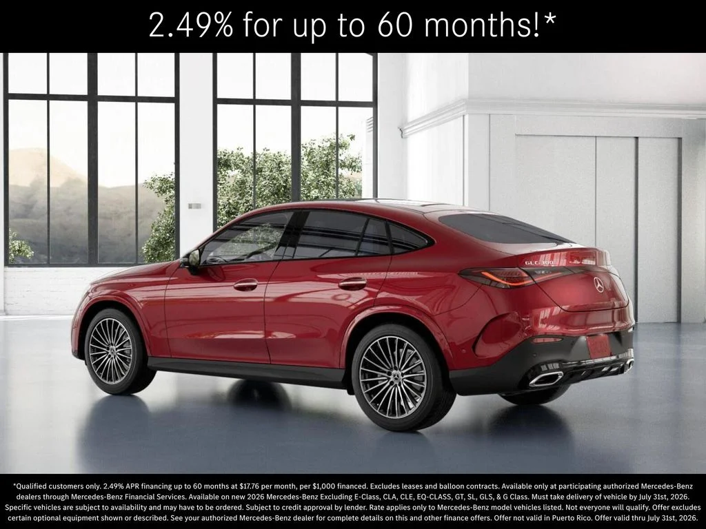 New 2026 MANUFAKTUR Patagonia Red Metallic Mercedes-Benz GLC 300 image 30