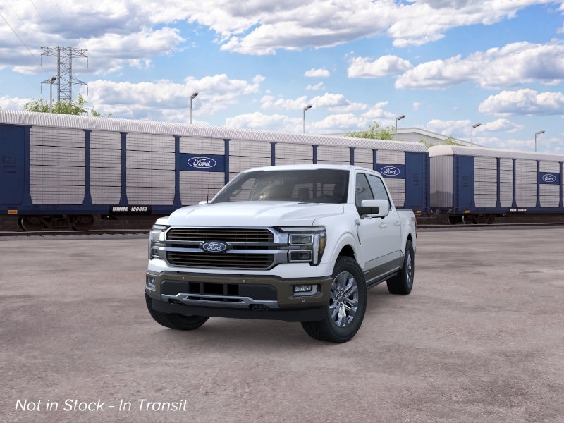 New 2026 Star White Metallic Tri-Coat Ford King Ranch image 2