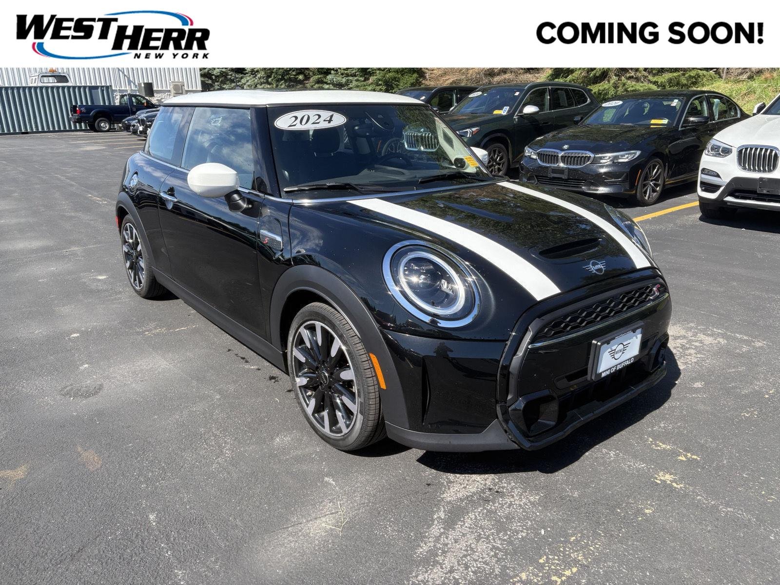 Used 2024 Midnight Black II MINI Cooper S image 1