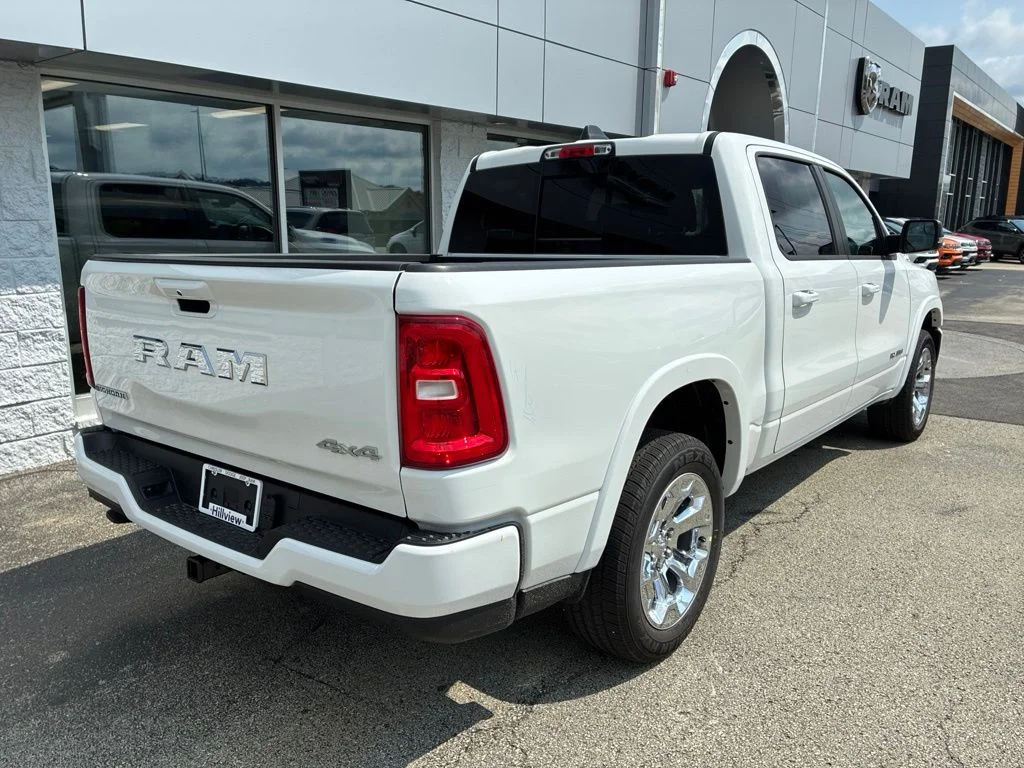 New 2026 Bright White Clear-Coat Exterior Paint RAM Big Horn/Lone Star image 8
