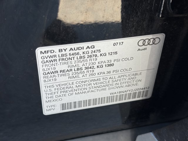 Used 2018 Black Audi Tech Premium Plus image 28